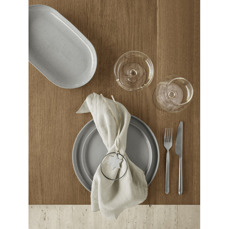 Stella Matte Stainless Steel 16-Piece Flatware Set