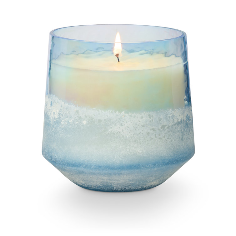 Blue Glass Citrus Crush Scented Candle