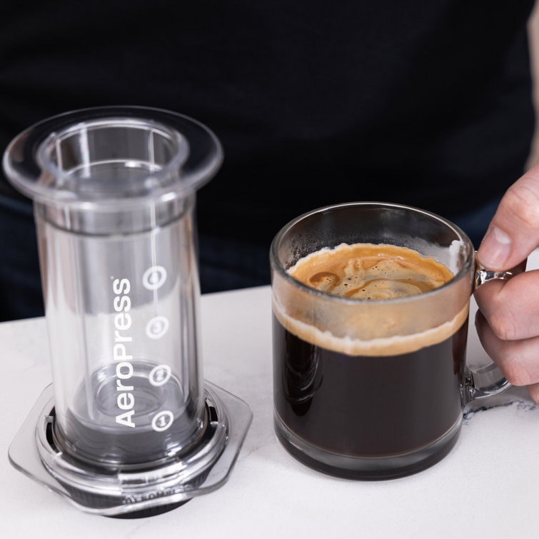 Clear Tritan Portable Coffee Press with 3-in-1 Brew Technology