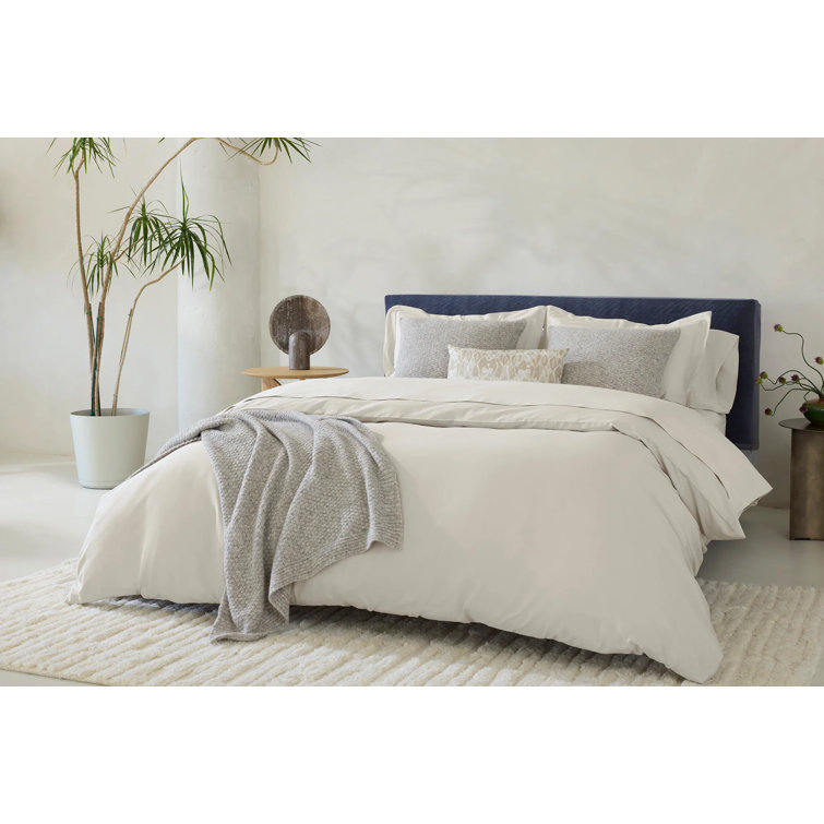 Stone Ikat Organic Cotton Rectangular Throw Pillow
