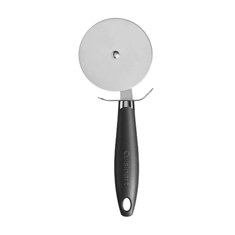 Ergonomic Black Handle Stainless Steel Pizza Cutter