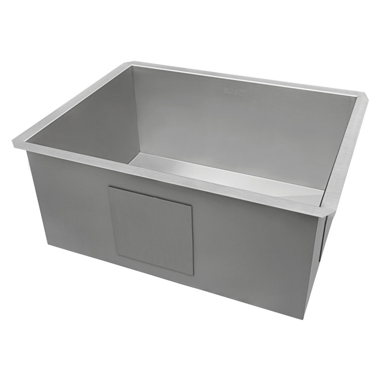 Ruvati 25" Stainless Steel Drop-in Single Bowl Kitchen Sink