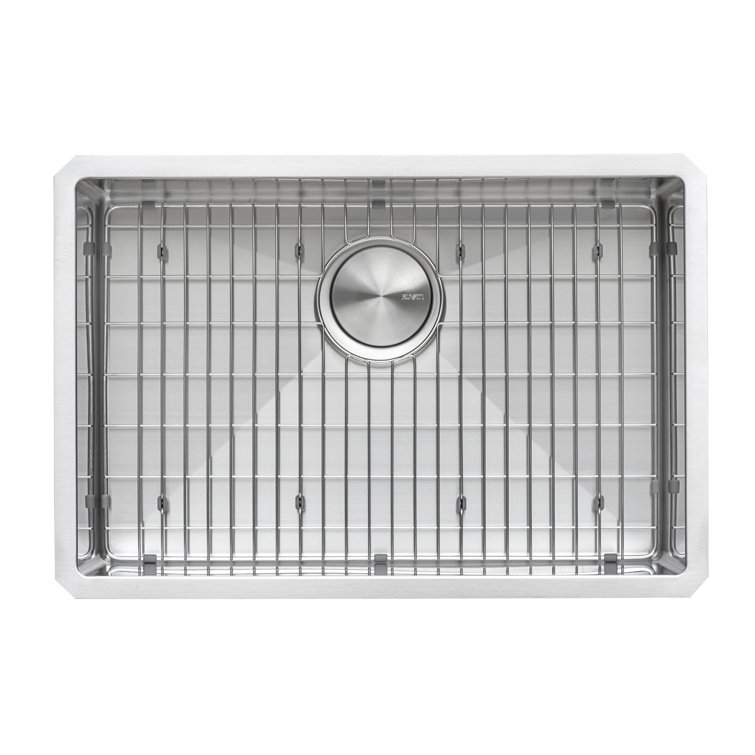 28-Inch Stainless Steel Drop-In Single Bowl Kitchen Sink