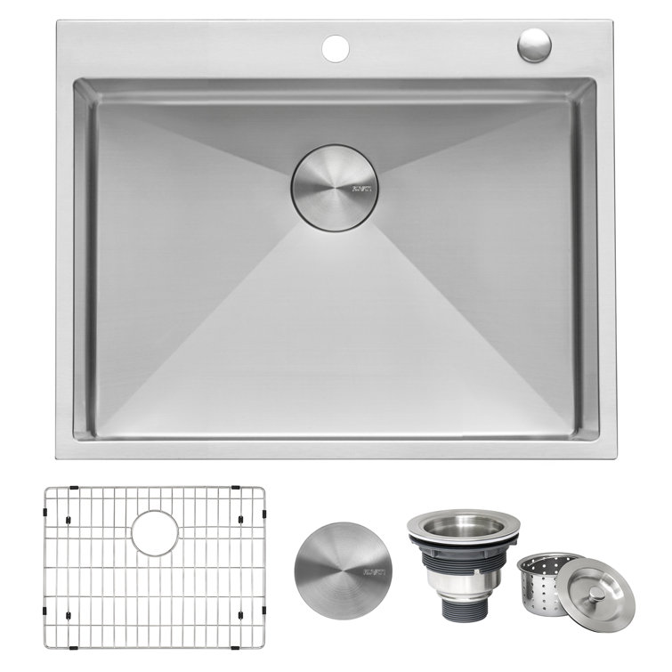 Ruvati 31-inch Stainless Steel Single Bowl Kitchen Sink