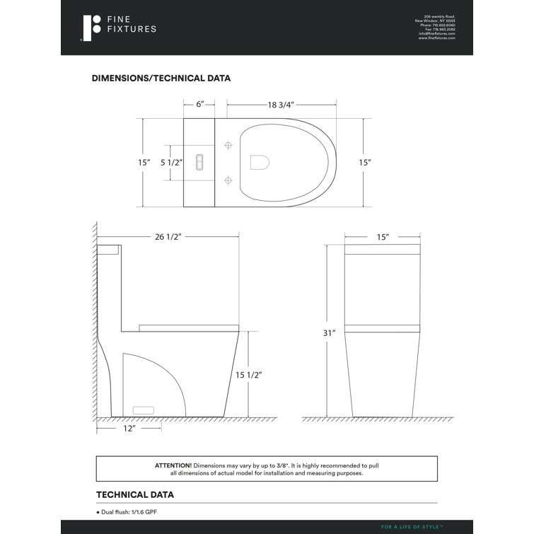 Elegant Dual-Flush High-Efficiency Elongated Ceramic Toilet