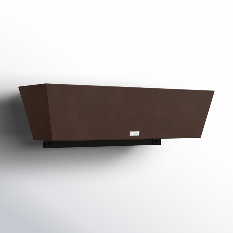 Espresso 36" Recycled Plastic Railing Planter Box