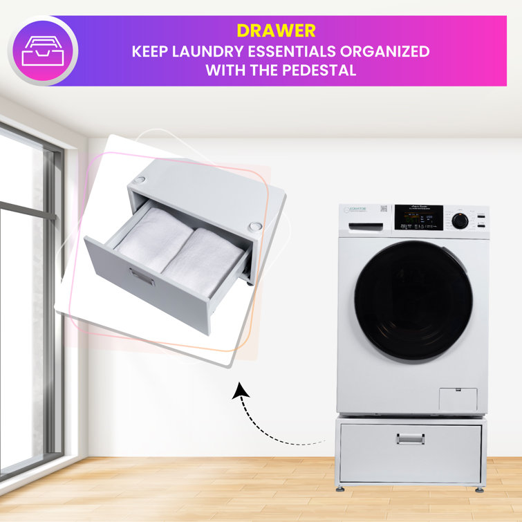 Equator Advanced Appliances White 1.62 cu. ft. Ventless All-In-One Washer Dryer Combo