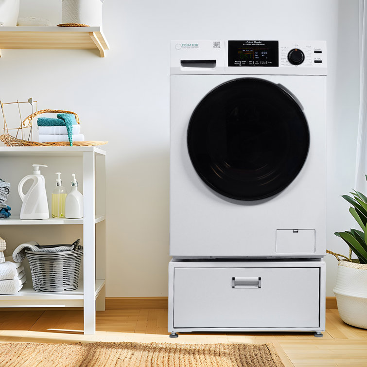 Equator Advanced Appliances White 1.62 cu. ft. Ventless All-In-One Washer Dryer Combo