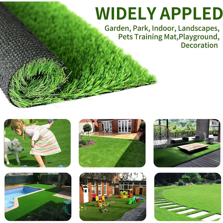 5' x 10' Green UV Resistant Artificial Grass Turf Roll