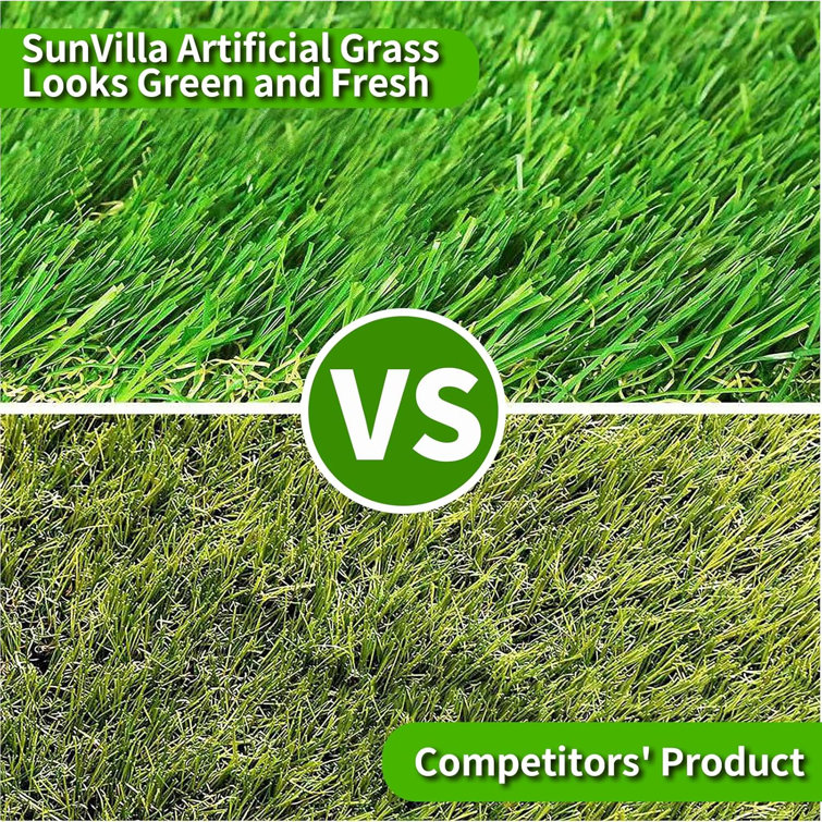 5' x 10' Green UV Resistant Artificial Grass Turf Roll