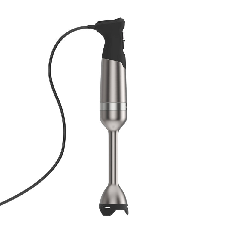 18" Silver Stainless Steel Variable Speed Immersion Blender