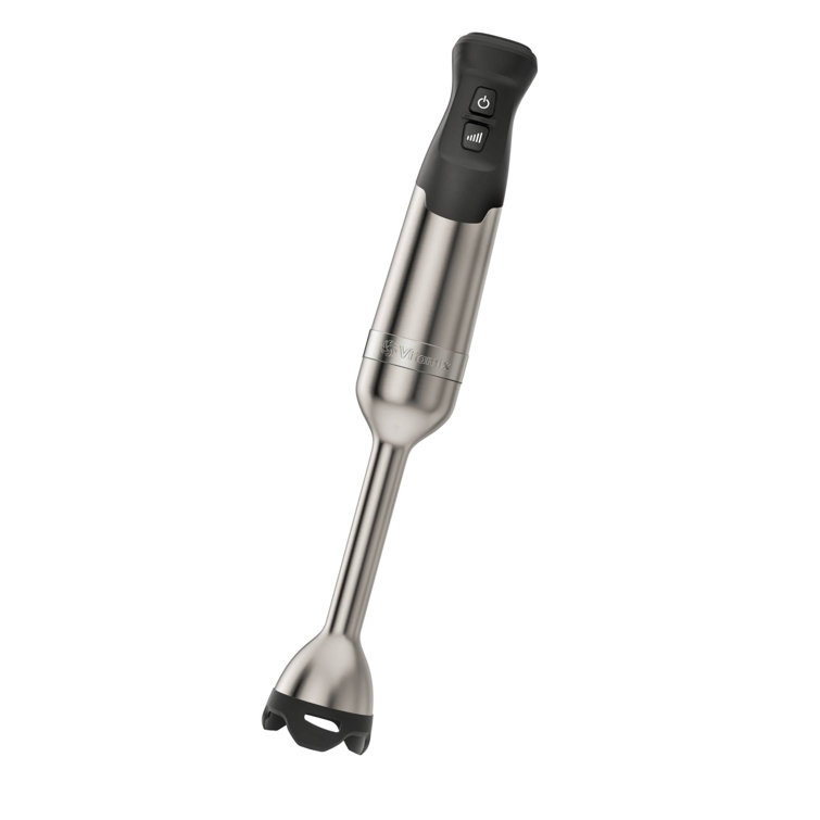 18" Silver Stainless Steel Variable Speed Immersion Blender