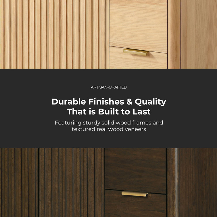 Gabi 42" Dark Walnut Freestanding Single Sink Vanity with Premium Countertop