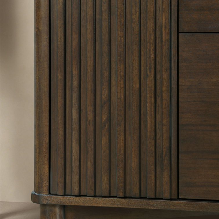 Gabi 42" Dark Walnut Freestanding Single Sink Vanity with Premium Countertop