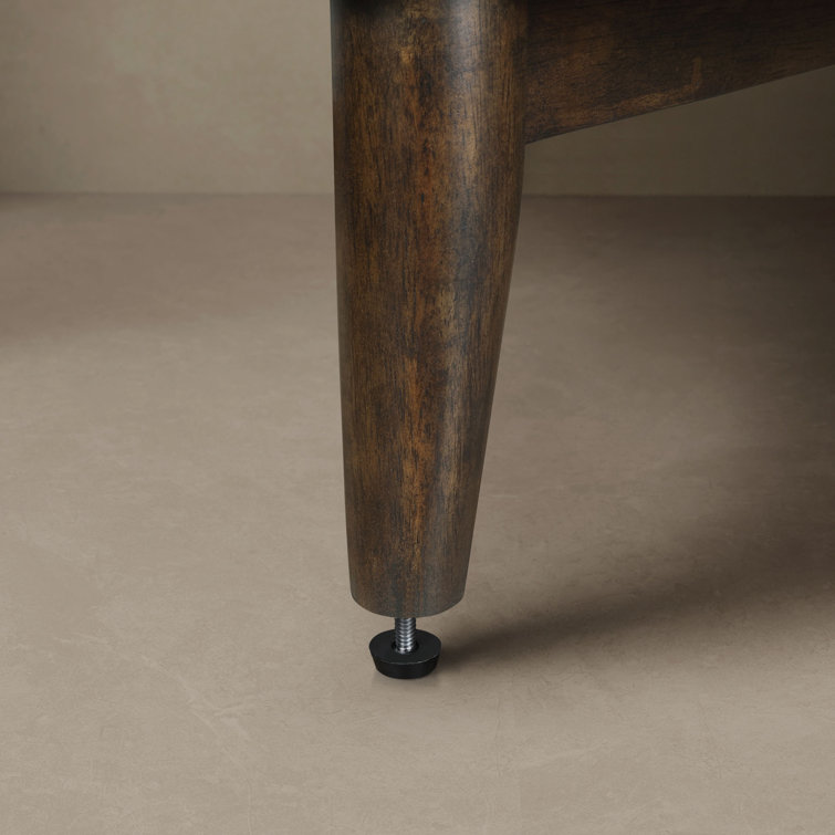 Gabi 42" Dark Walnut Freestanding Single Sink Vanity with Premium Countertop