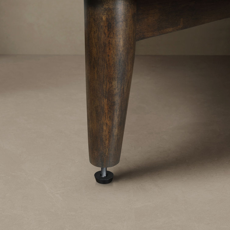 Gabi 36" Dark Walnut Single Sink Bathroom Vanity with White Marble Top
