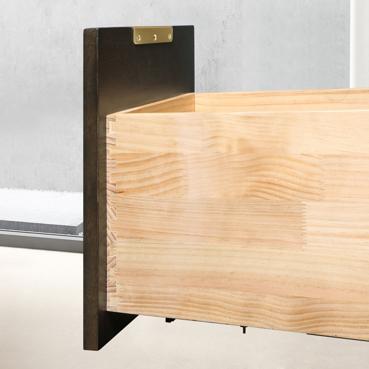 Gabi 36" Dark Walnut Single Sink Bathroom Vanity with White Marble Top