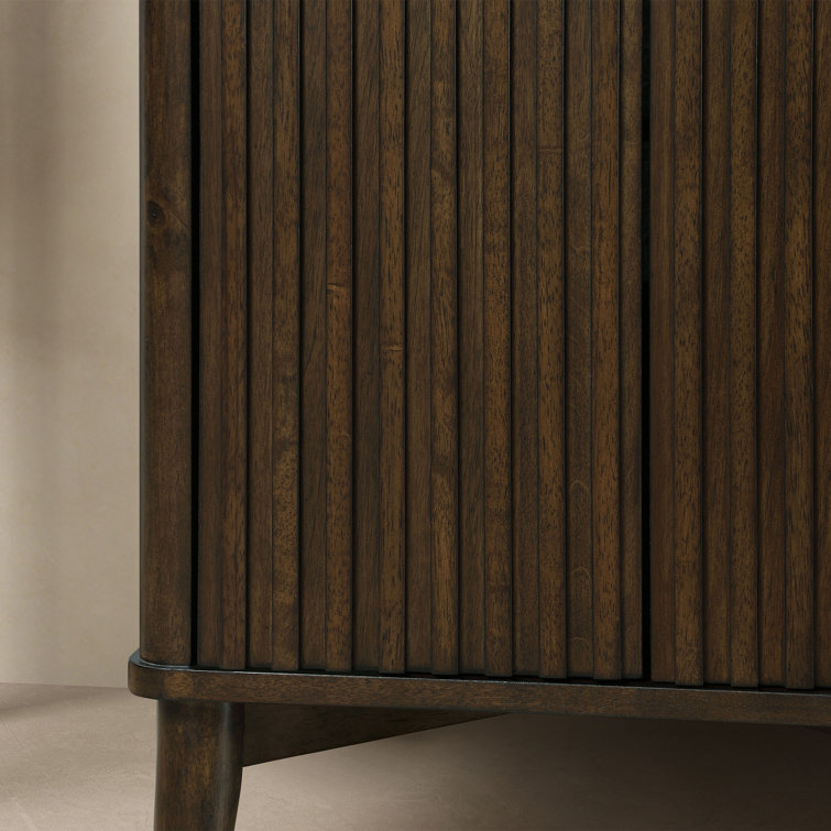 Gabi 24 in. Dark Walnut Single Sink Vanity with White Ceramic Top