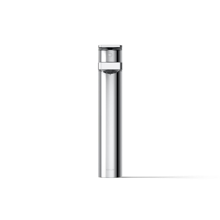 Parallel™ Polished Chrome Tall Single-Handle Bathroom Faucet with Drain