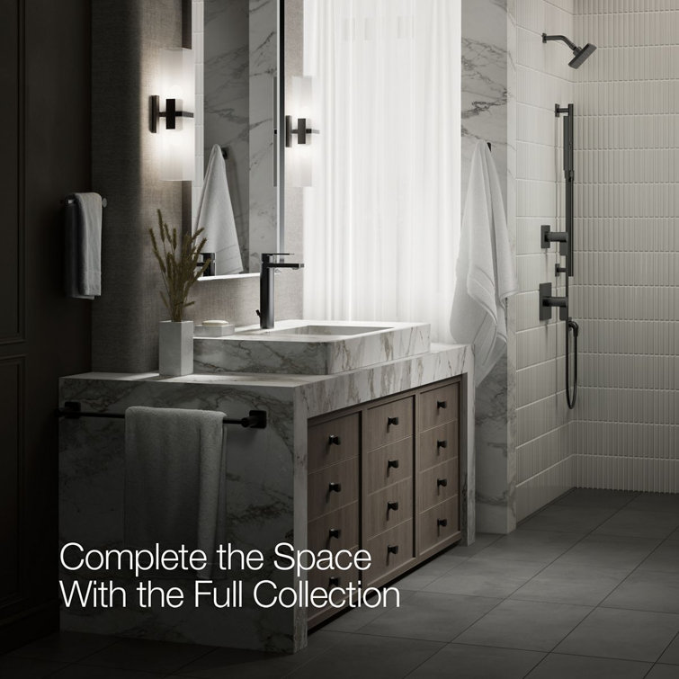 Parallel Matte Black 10.25" Tall Single-Handle Bathroom Faucet