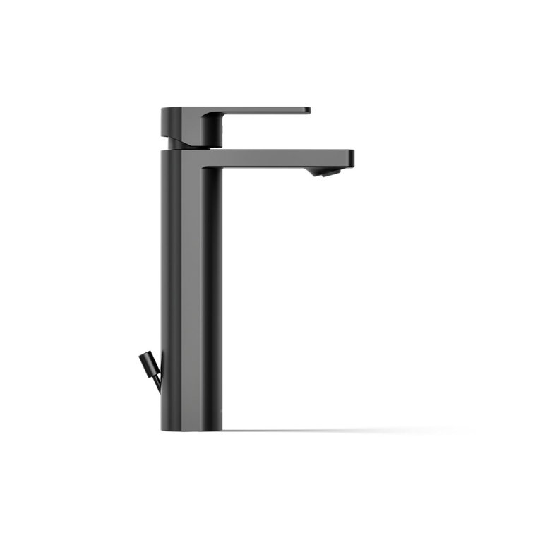 Parallel Matte Black 10.25" Tall Single-Handle Bathroom Faucet