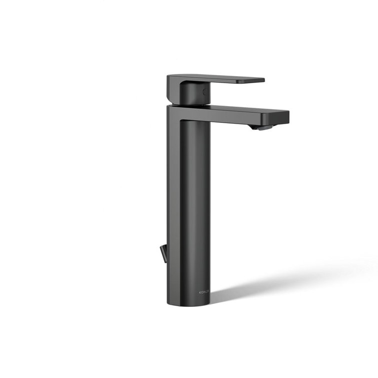 Parallel Matte Black 10.25" Tall Single-Handle Bathroom Faucet