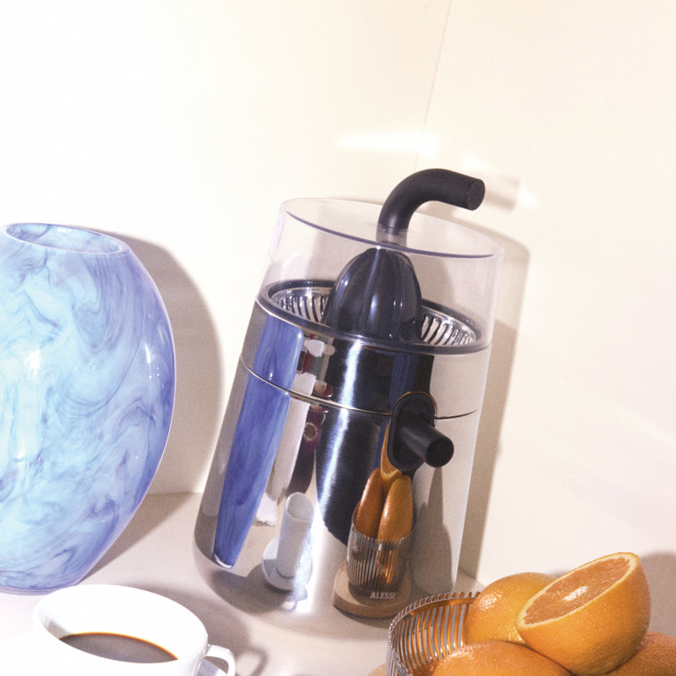 Toru Stainless Steel and Black Electric Citrus Juicer