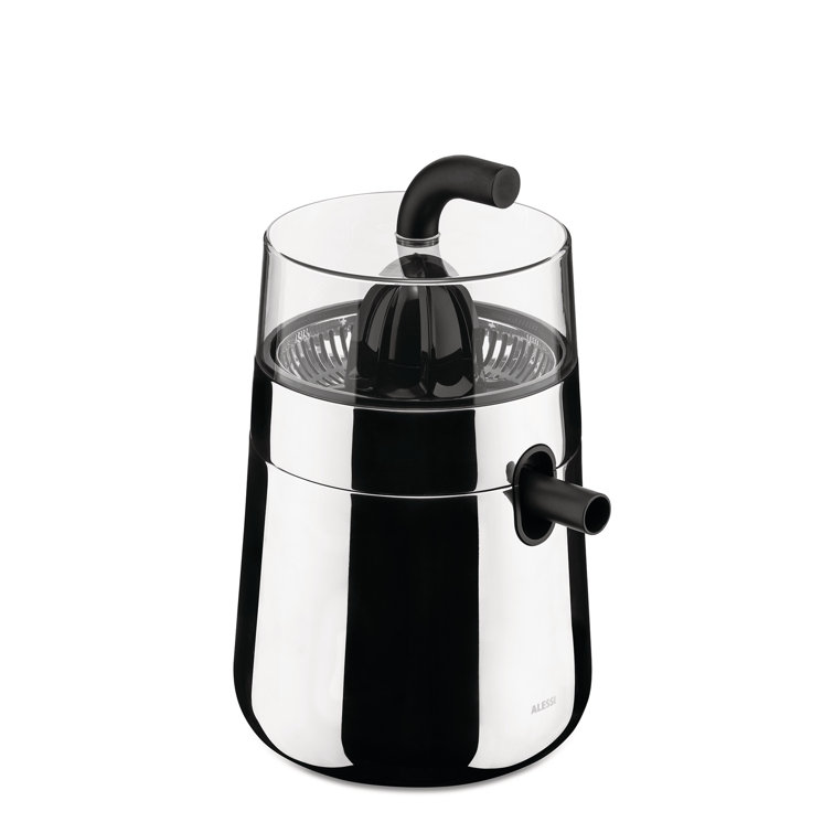 Toru Stainless Steel and Black Electric Citrus Juicer