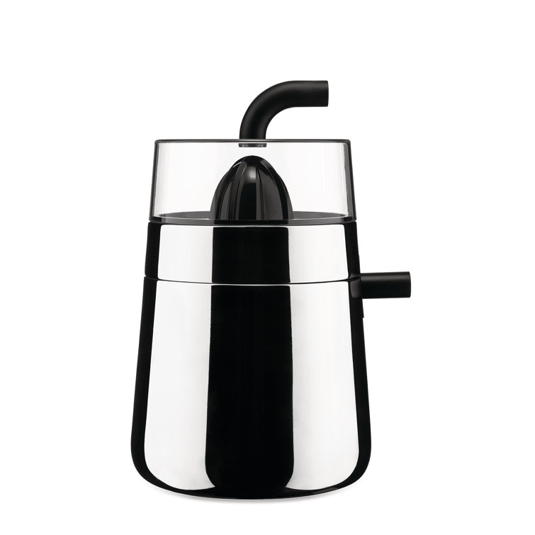 Toru Stainless Steel and Black Electric Citrus Juicer