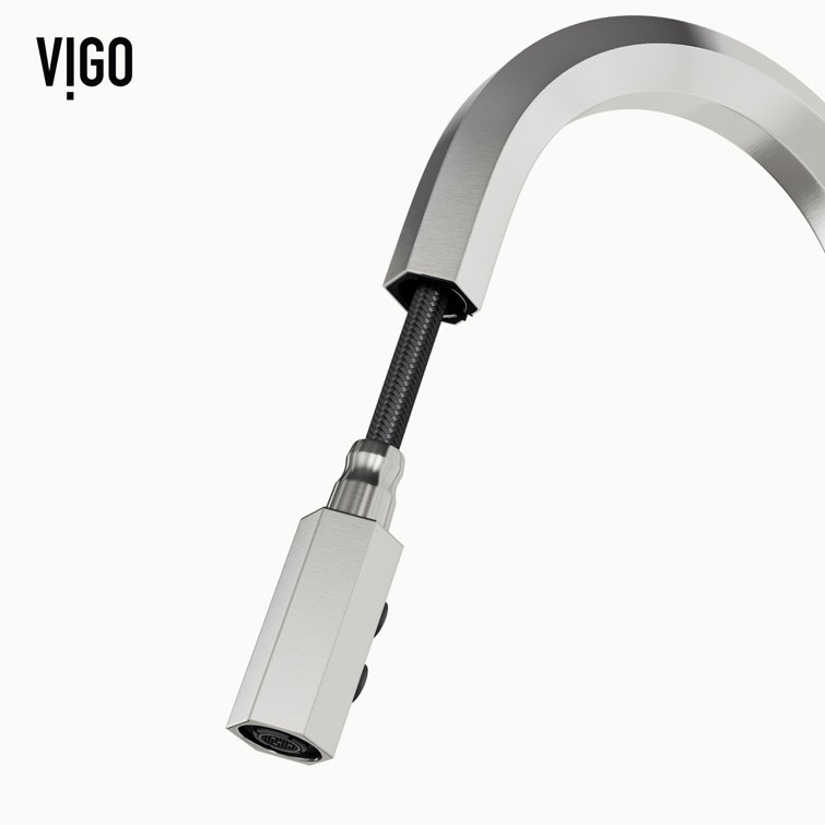 Hart 18" Stainless Steel Pull-Down Kitchen Faucet