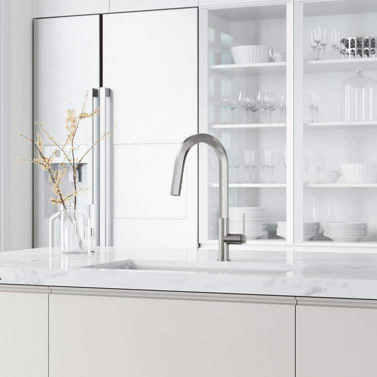 Hart 18" Stainless Steel Pull-Down Kitchen Faucet