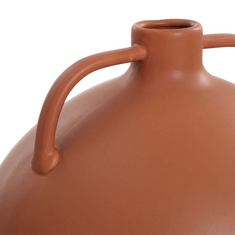 Delphi Terracotta Ceramic Decorative Table Vase