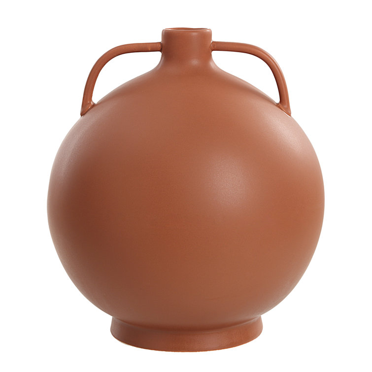 Delphi Terracotta Ceramic Decorative Table Vase