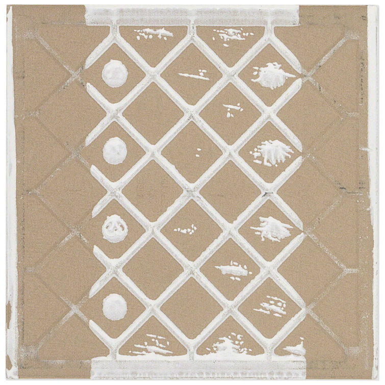 Cabello 9" x 9" Gray Matte Porcelain Tile