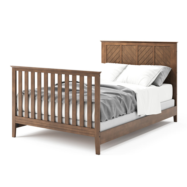 Atwood Cocoa Bean Pine Wood 3-Piece Nursery Set