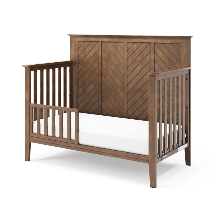 Atwood Cocoa Bean Pine Wood 3-Piece Nursery Set