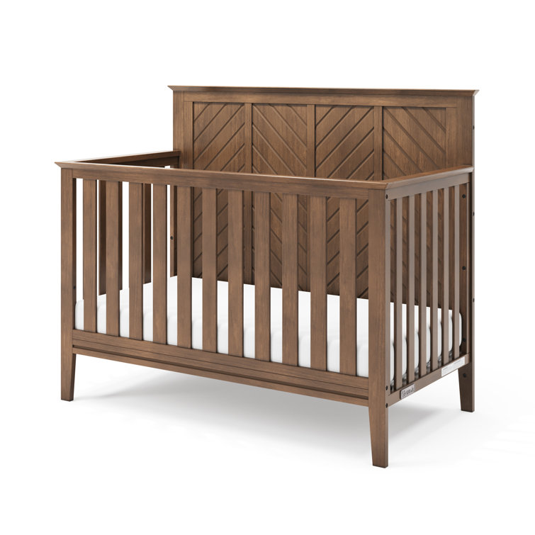 Atwood Cocoa Bean Pine Wood 3-Piece Nursery Set