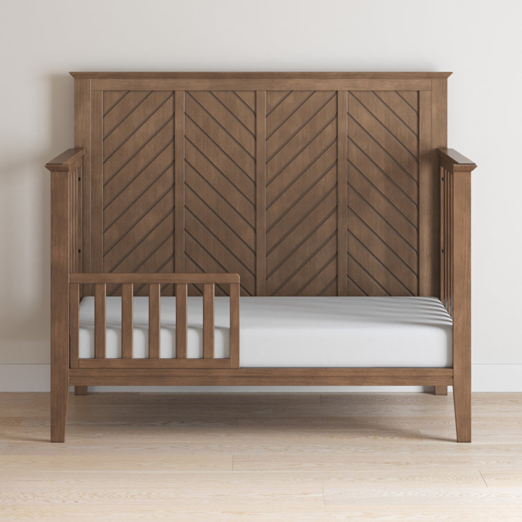 Atwood Cocoa Bean Pine Wood 3-Piece Nursery Set