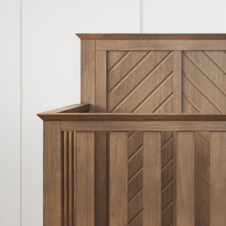 Atwood Cocoa Bean Pine Wood 3-Piece Nursery Set