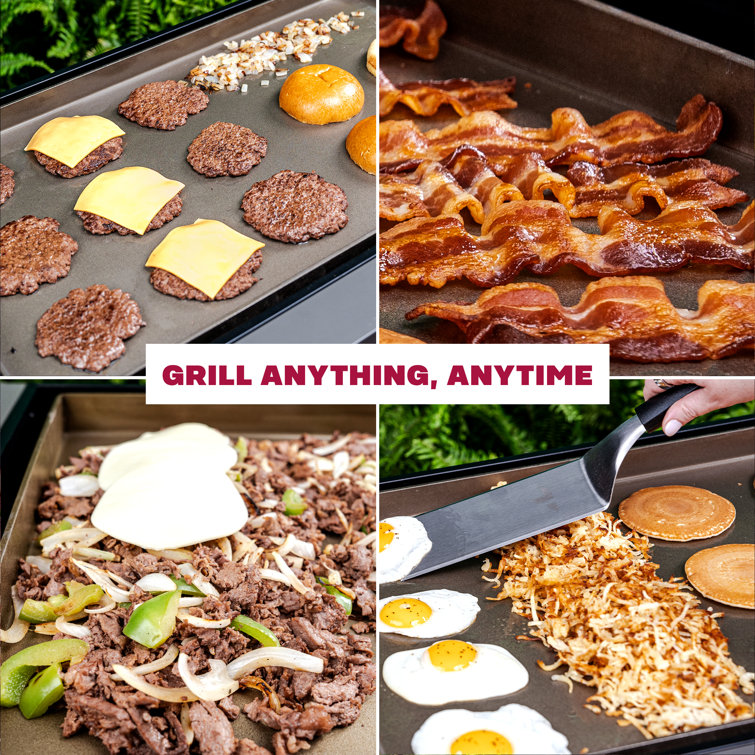 TYTUS Fresno 4-Burner Stainless Steel Propane Hibachi Griddle