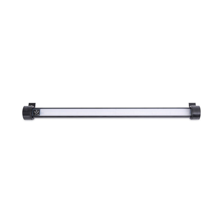 Black 24" Under Cabinet LED Strip Light with Touch Dimming
