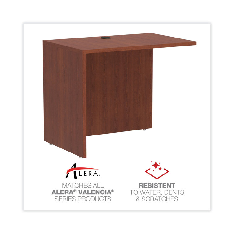 Valencia Medium Cherry Office Desk Bridge Connector