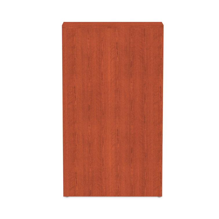 Valencia Medium Cherry Adjustable Four-Shelf Bookcase