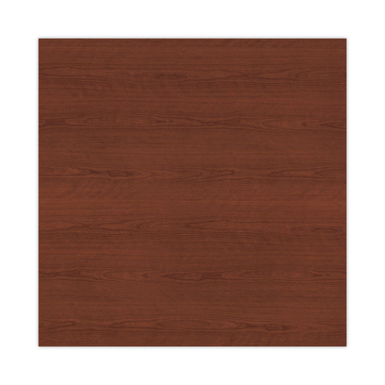 Valencia Medium Cherry Woodgrain Laminate Adjustable 5-Shelf Bookcase