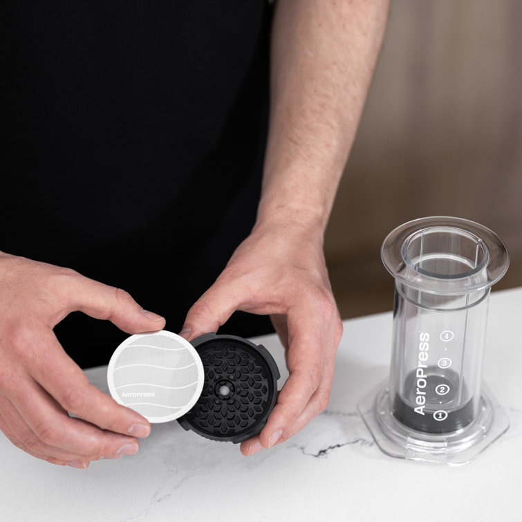 Clear Tritan Portable Coffee Press with 3-in-1 Brew Technology