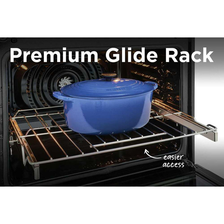 Frigidaire 30" Stainless Steel Convection Gas Range with Griddle