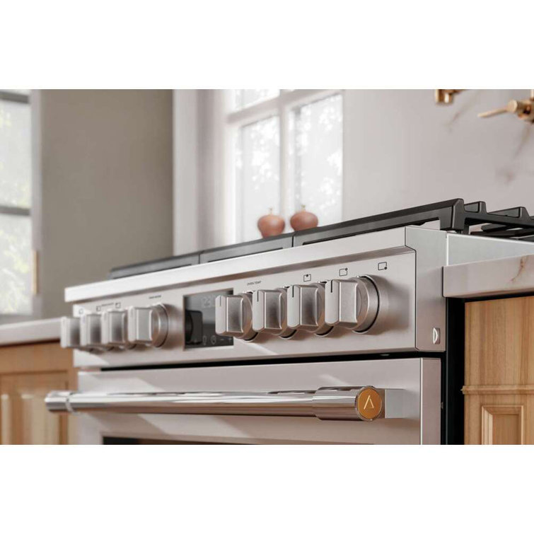 Frigidaire 30" Stainless Steel Convection Gas Range with Griddle