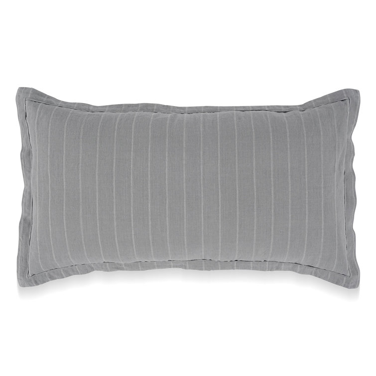 Sea Fog Blue Cotton King Pillow Sham