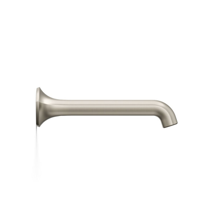 Occasion 8.63" Vibrant Brushed Nickel Wall-Mount Bathroom Faucet Spout