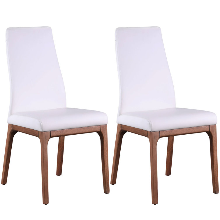 White Marbleized Stone Top Dining Table with Solid Wood Base and Chairs